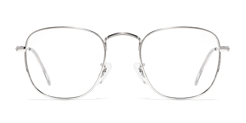 Elias silver   Metal  Eyeglasses