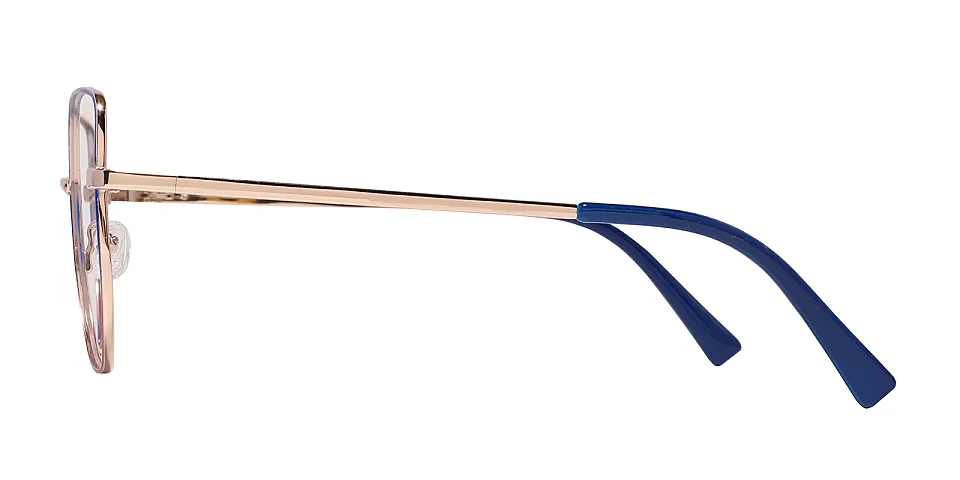 Tinny blue pink   Metal  Eyeglasses