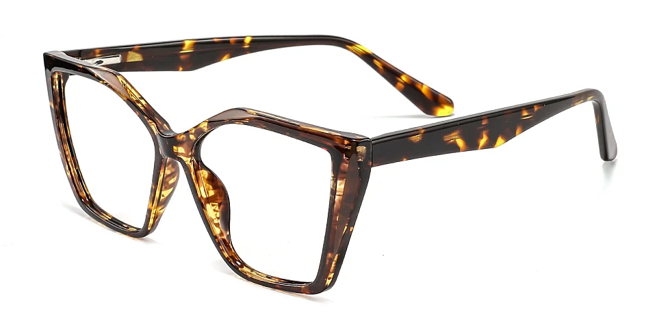 Babe warm tortoise   Plastic  Eyeglasses