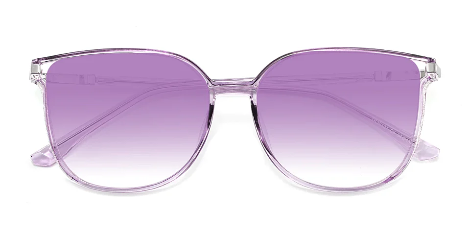 Aysun lavender   Plastic  Sunglasses