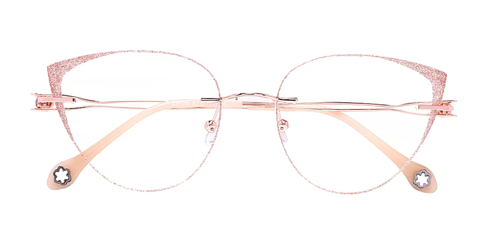 Issa rose gold   Metal  Eyeglasses