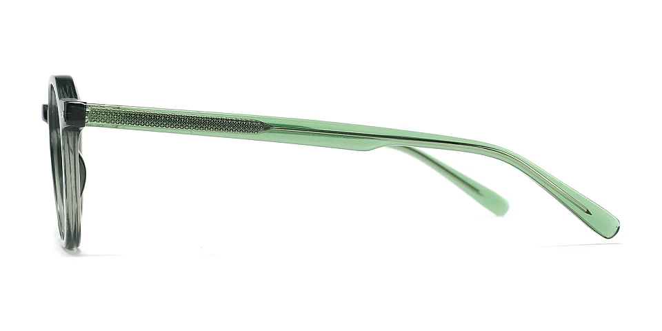 Chrissie dark green   Plastic  Eyeglasses