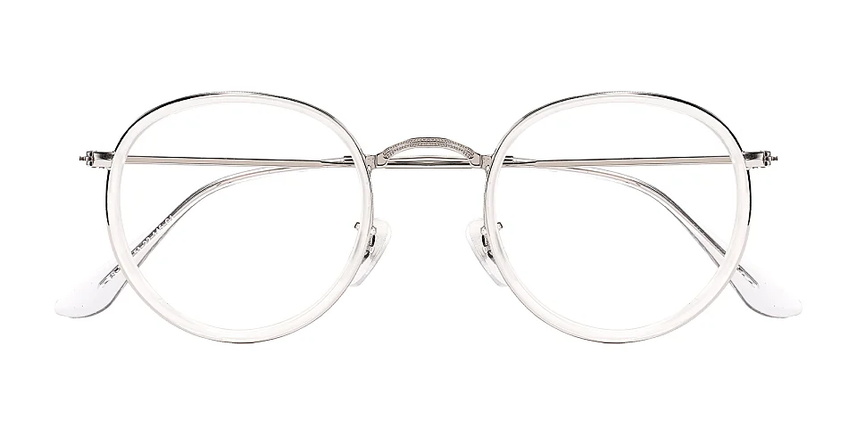 Callo clear silver   Metal  Eyeglasses