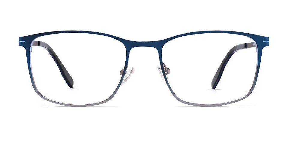 Carter matte blue grey   Metal  Eyeglasses