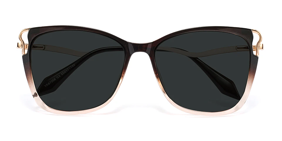 Wallis black brown   TR90  Sunglasses