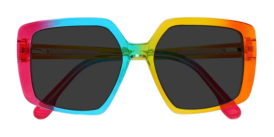 Laney rainbow   Plastic  Sunglasses