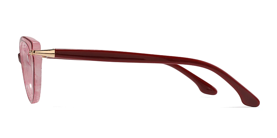 Pamela red   Plastic  Eyeglasses