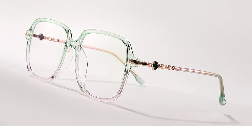 Annis purple green   TR90  Eyeglasses