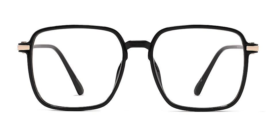 Melina black gold   Plastic  Eyeglasses