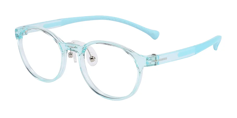 Dayan clear blue   Plastic  Eyeglasses