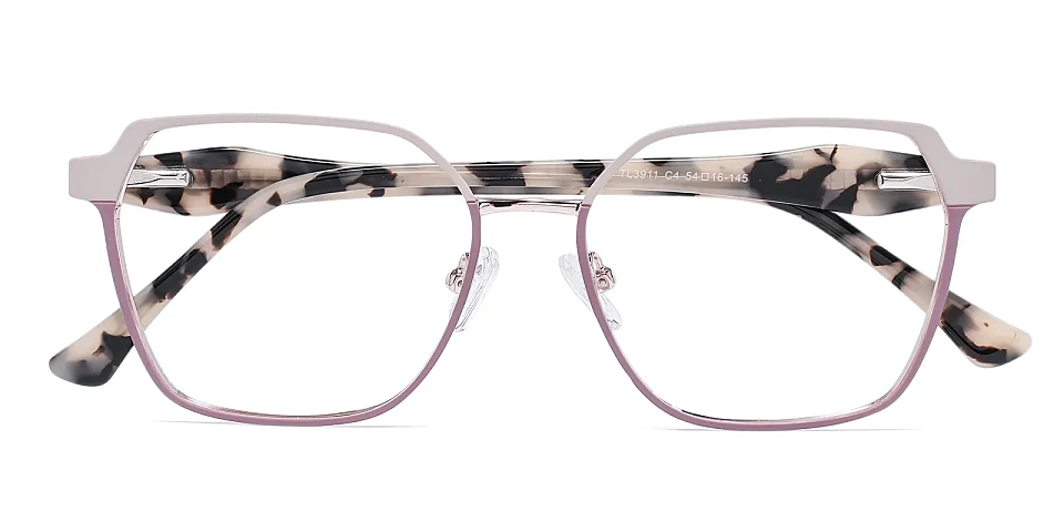 Levana pink purple   Metal  Eyeglasses