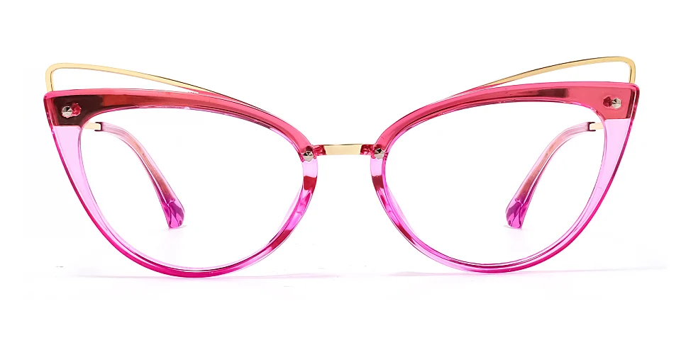 Parcae pink purple   Plastic  Eyeglasses