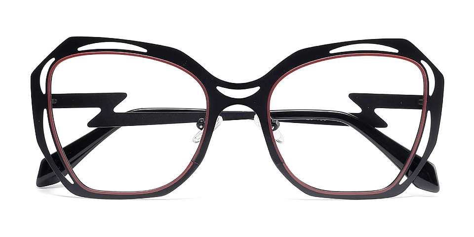 Emilee black brown   Metal  Eyeglasses