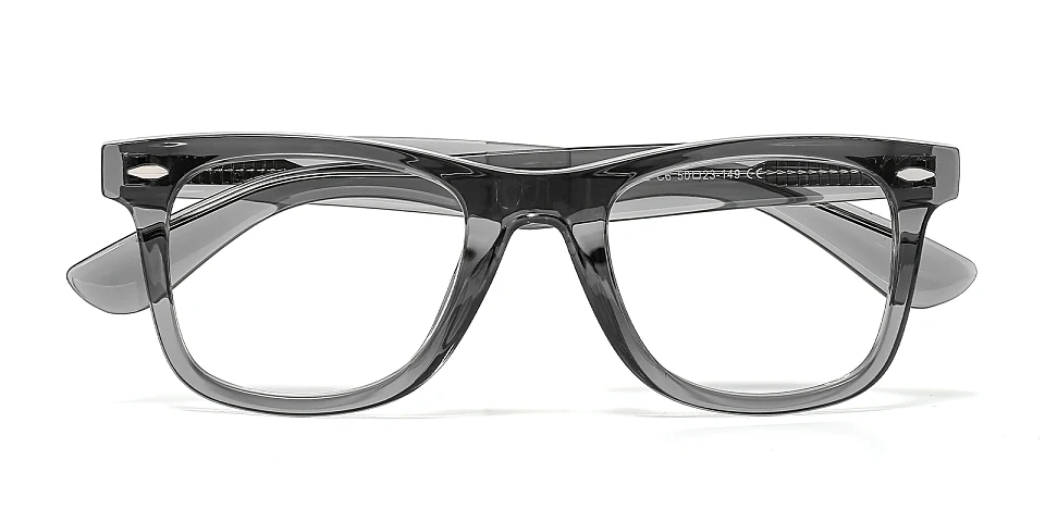 Jose grey   Plastic  Eyeglasses