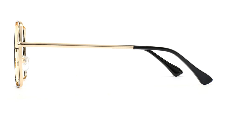 Alona black gold   Metal  Eyeglasses