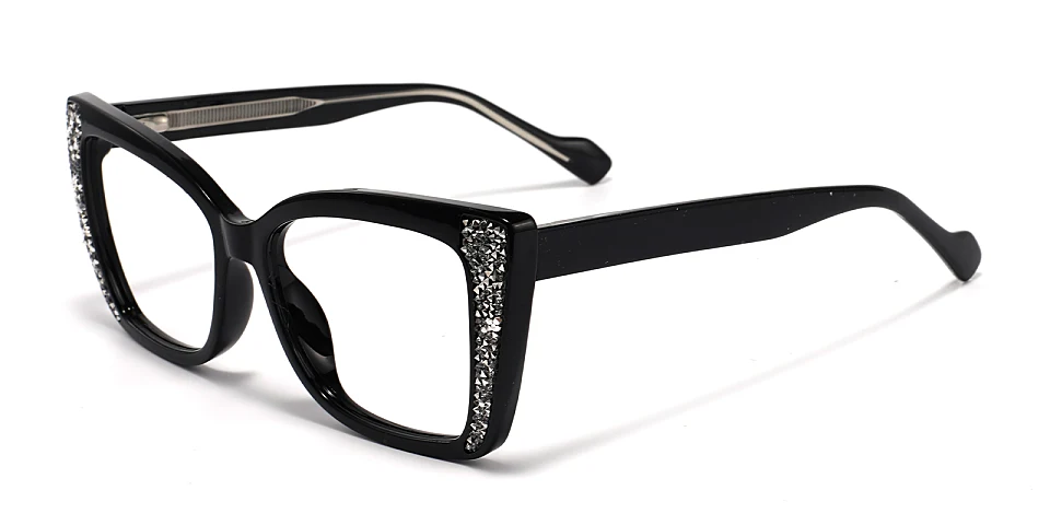 Tolek black   Plastic  Eyeglasses