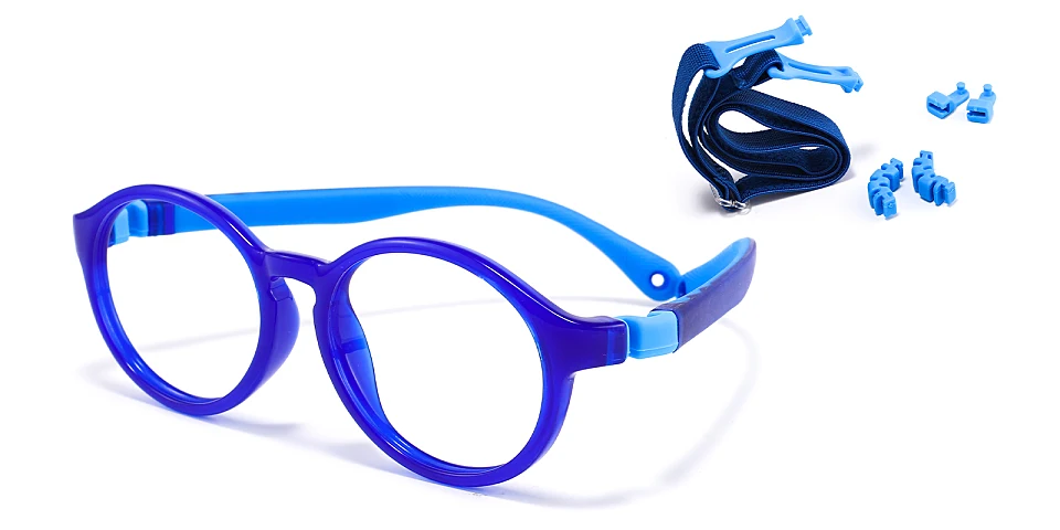 Pacho blue   Plastic  Eyeglasses