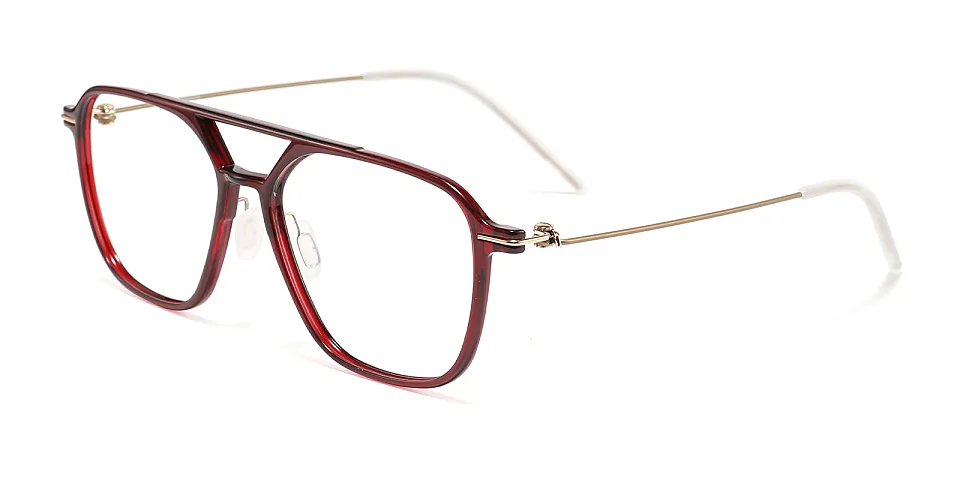 Heimann red   Plastic  Eyeglasses