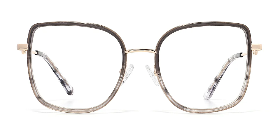 Alyssa grey   Plastic  Eyeglasses