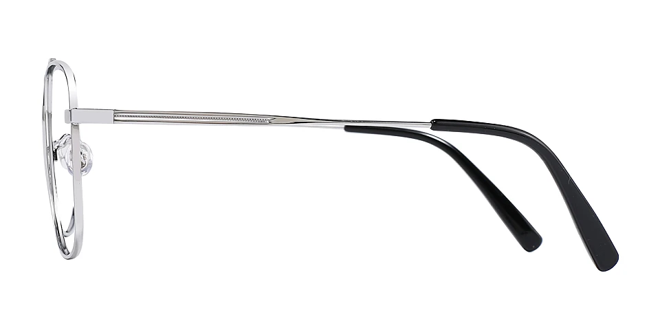 Karter silver   Metal  Eyeglasses