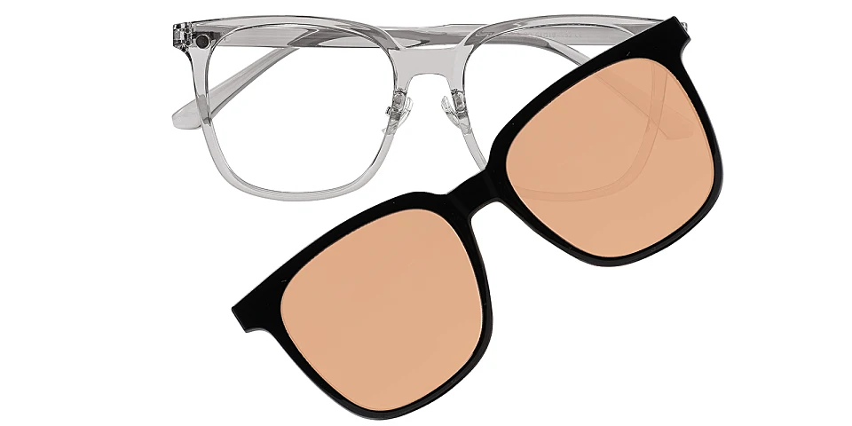 Ballet grey   Plastic  Eyeglasses