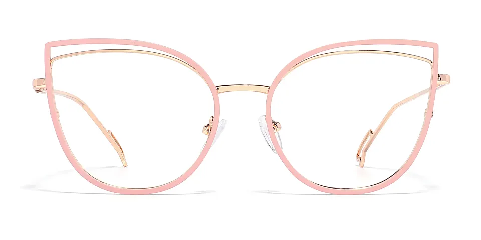 Romy pink   Metal  Eyeglasses
