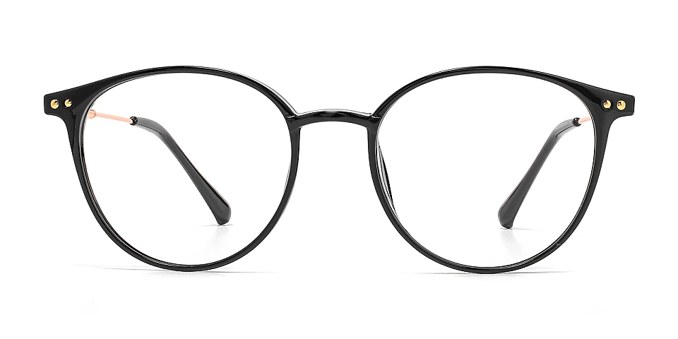 Leona black   Plastic  Eyeglasses