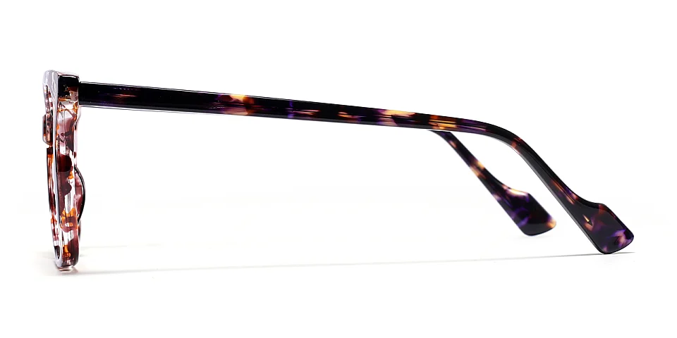 Edie brown floral   Plastic  Eyeglasses