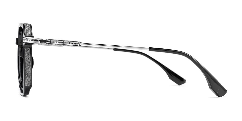 Romola black silver   Plastic  Eyeglasses