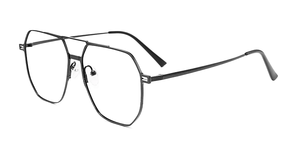 Jeff black   Metal  Eyeglasses