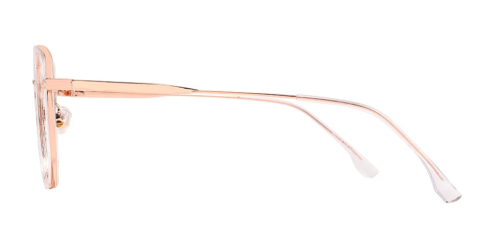 Clady rose gold   Plastic  Eyeglasses