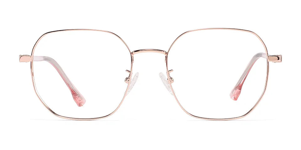 Mcgaffey rose gold   Metal  Eyeglasses