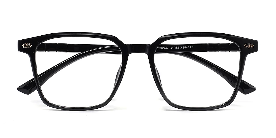 Kent black   Plastic  Eyeglasses