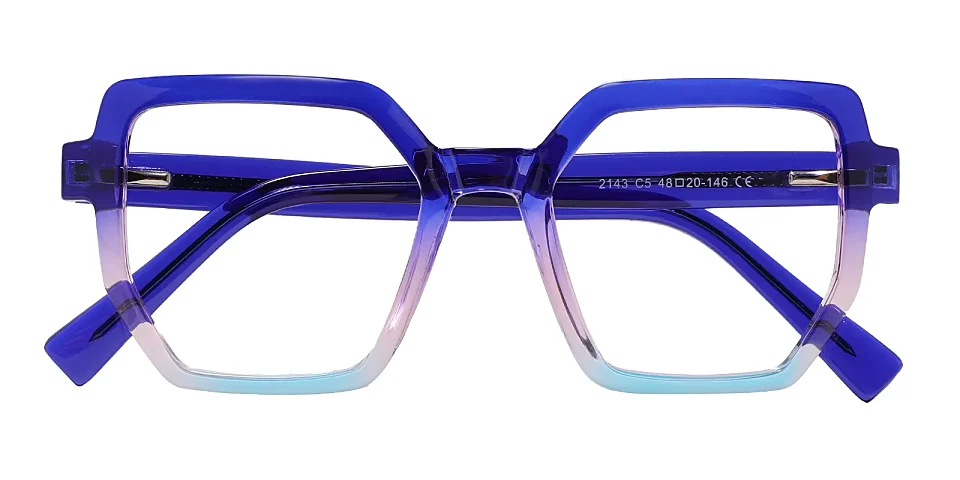 Silio blue light blue   Plastic  Eyeglasses