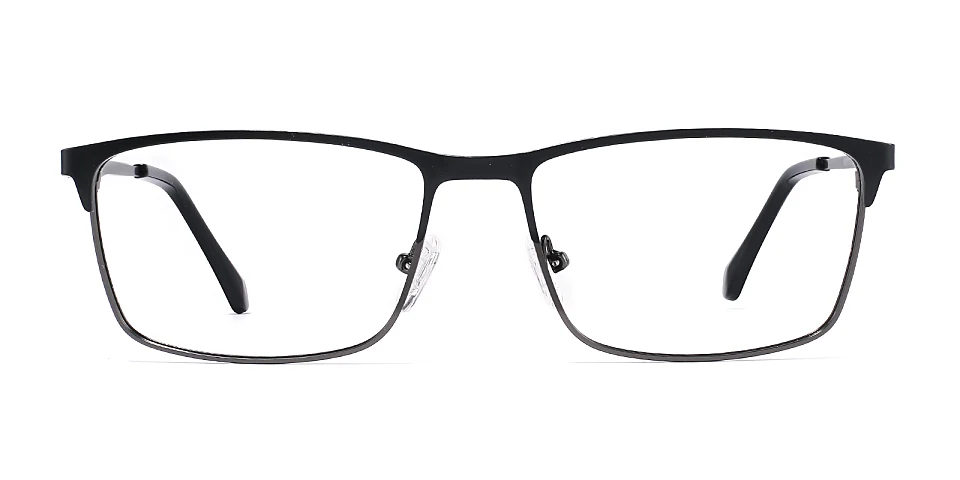 Farrell matte black gun   Metal  Eyeglasses