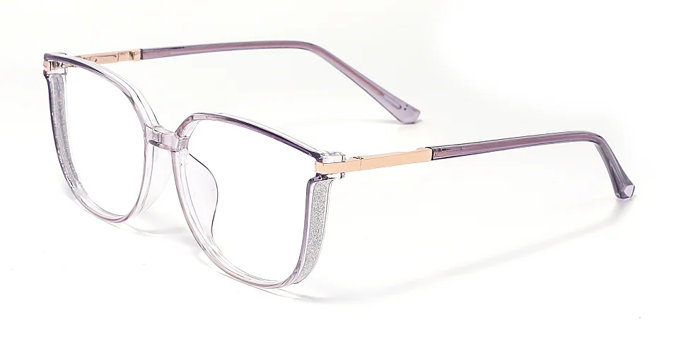 Aysun purple lavender   Plastic  Eyeglasses