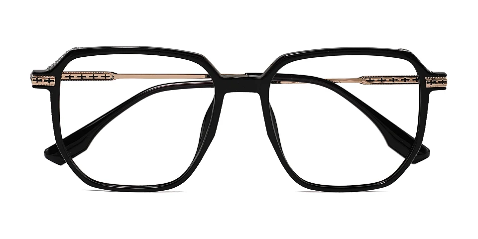 Romola black gold   Plastic  Eyeglasses