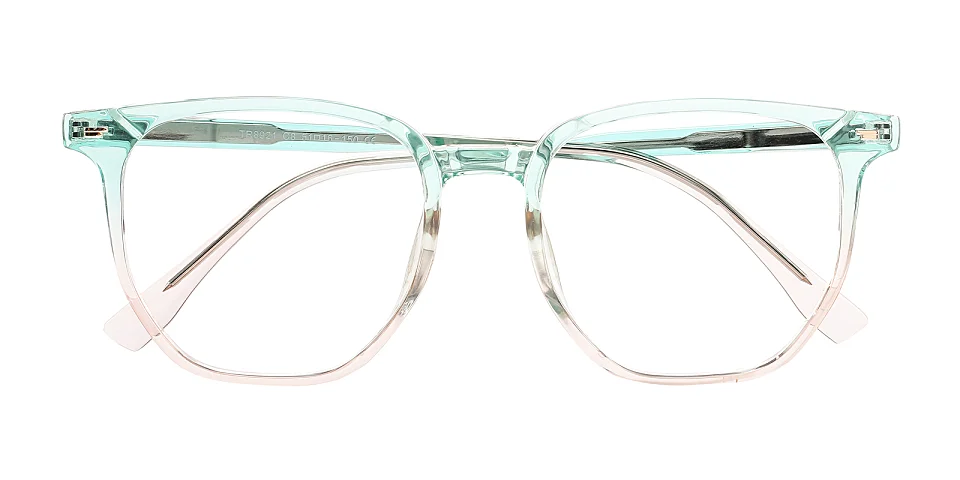 Tiki green champagne   Plastic  Eyeglasses