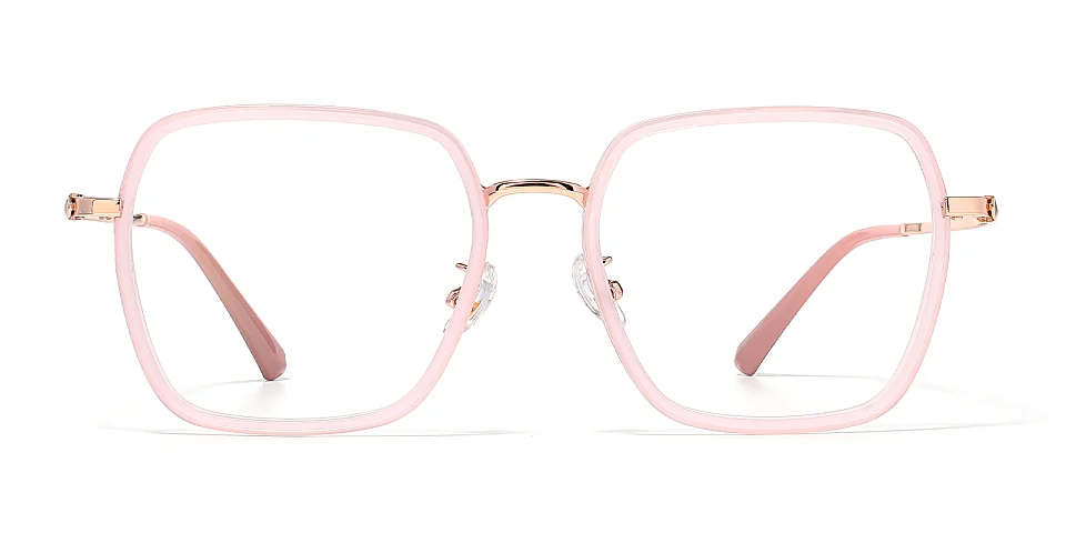 Inez pink   Plastic  Eyeglasses