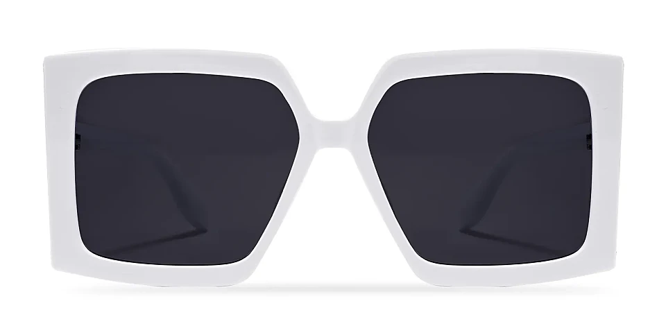 Jelly white   Plastic  Sunglasses