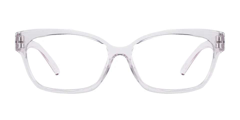 Safia clear pink   Plastic  Eyeglasses