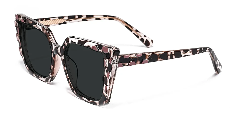 Anci leopard   Plastic  Sunglasses