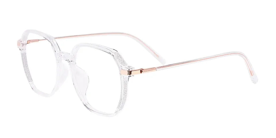 Katelin clear   Plastic  Eyeglasses