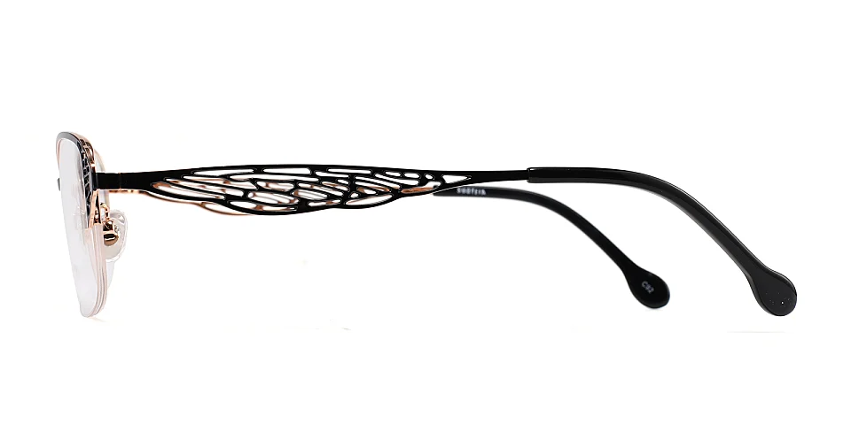 Shilo black   Metal  Eyeglasses