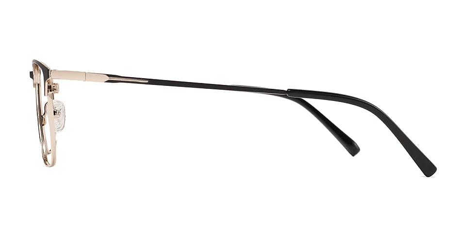 Vito black gold   Metal  Eyeglasses