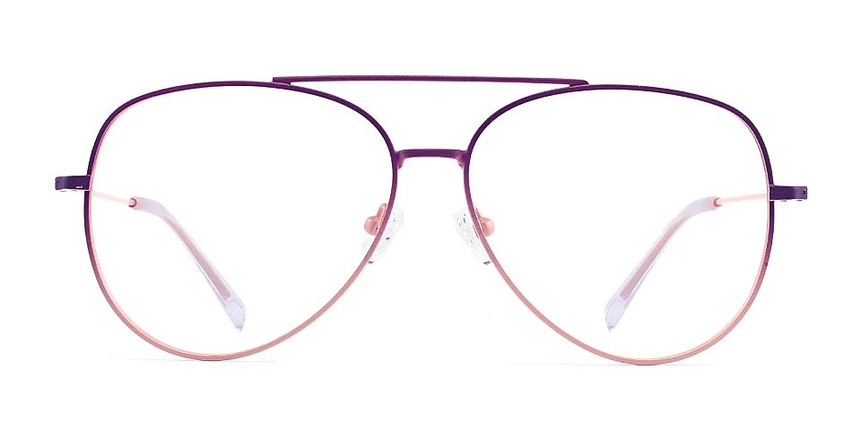 Anais purple pink   Metal  Eyeglasses