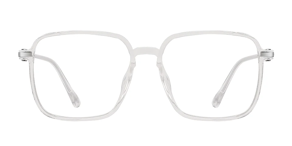 Melina clear silver   Plastic  Eyeglasses