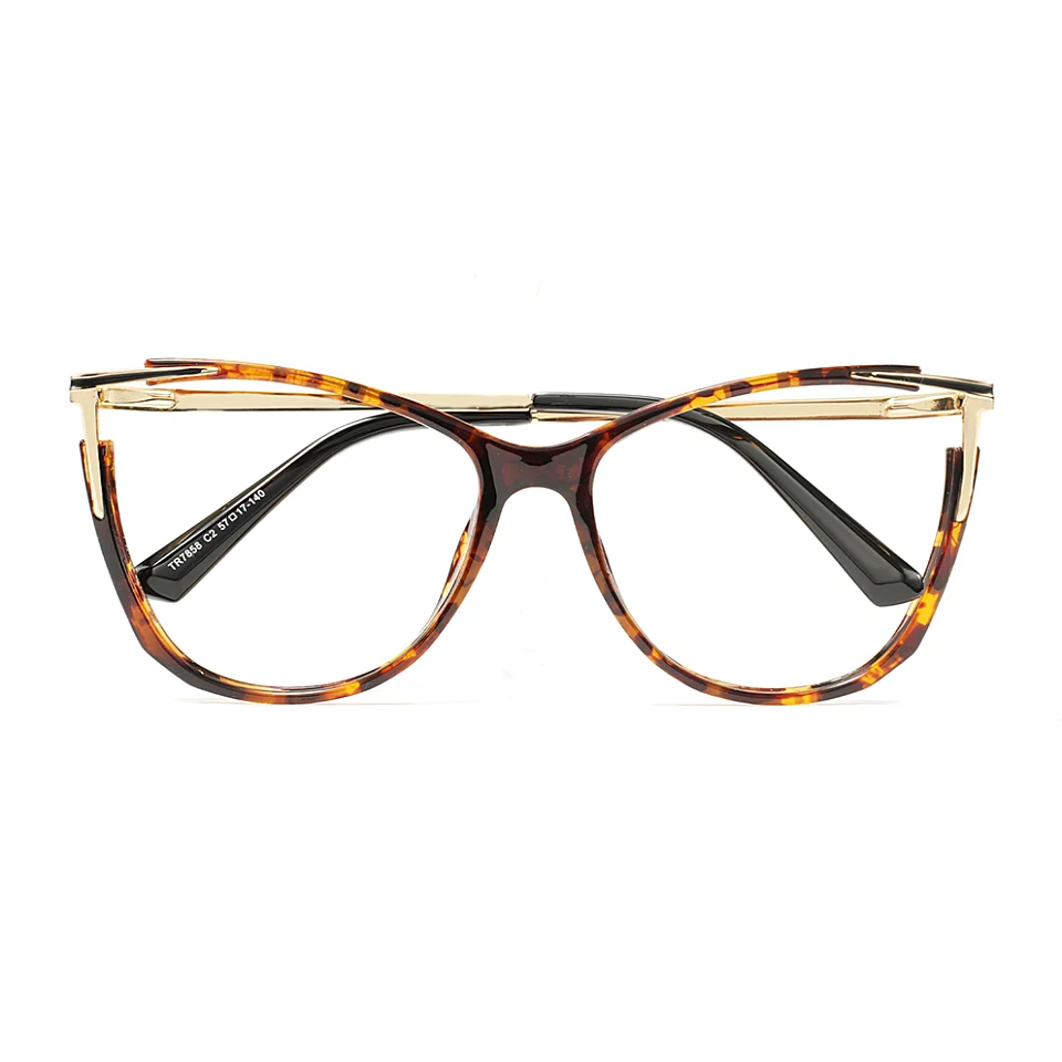 Louisa warm tortoise   Plastic  Eyeglasses