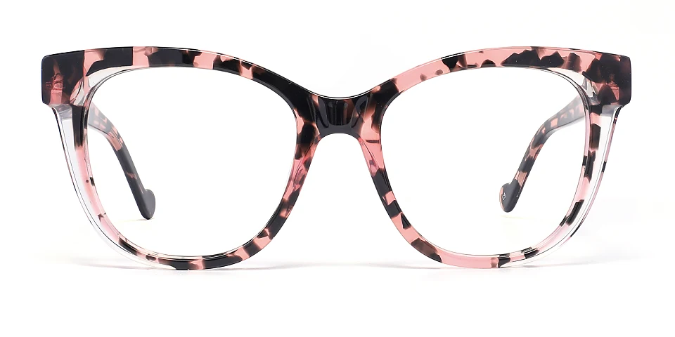 Kisa pink tortoise   Plastic  Eyeglasses