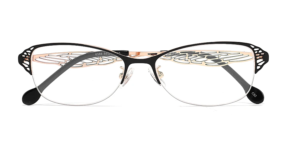 Shilo black   Metal  Eyeglasses